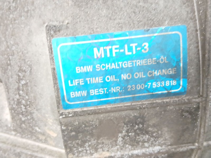 Recambio de caja cambios 6v turbo diesel para bmw 3 (e90) 320 d referencia OEM IAM 23007533818 1069401059 1069401105