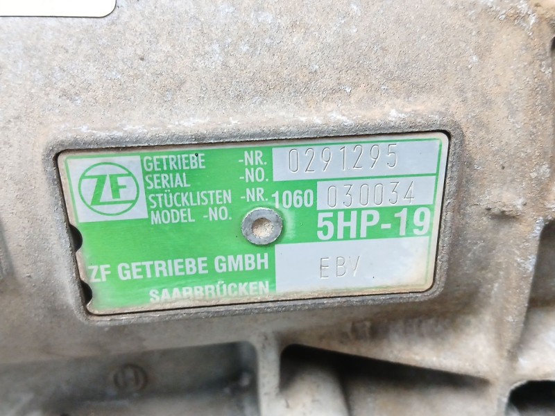 Recambio de cambio automatico para audi a6 c5 (4b2, 4b4) 2.4 referencia OEM IAM EBV  