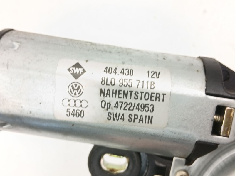 Recambio de motor limpia trasero para audi a3 (8l1) 1.9 tdi referencia OEM IAM 8L0955711B 404430 