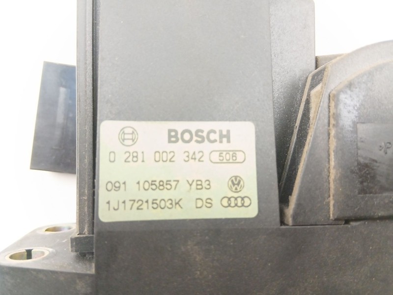 Recambio de potenciometro aceleracion para audi a3 (8l1) 1.9 tdi referencia OEM IAM 1J1721503K 0281002342 