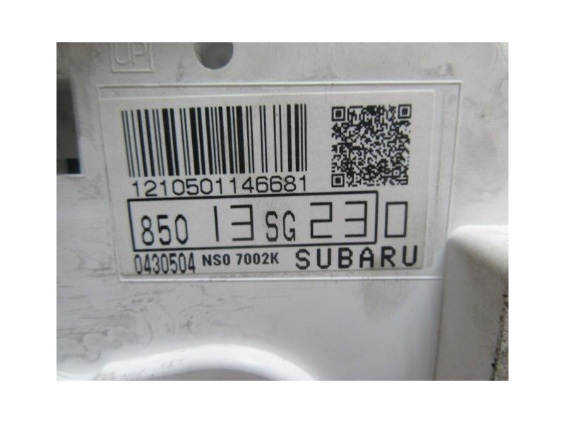 Recambio de cuadro instrumentos : subaru forester : 2.0 td (147cv) 5p [2015] para subaru forester 2.0 td referencia OEM IAM 0430