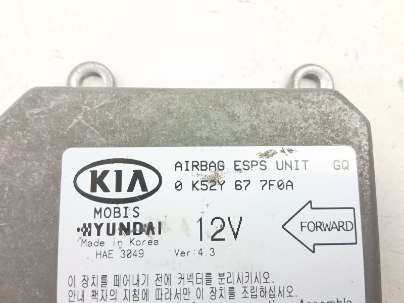 Recambio de centralita airbag para kia carnival ii (gq) 2.9 crdi referencia OEM IAM 0K52Y677F0A  