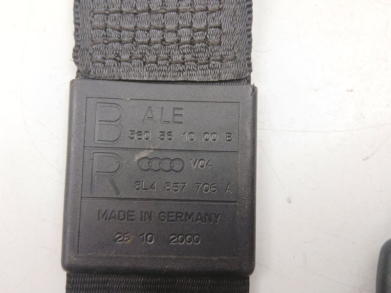 Recambio de cinturon seguridad delantero derecho para audi a3 (8l1) 1.9 tdi referencia OEM IAM 8L4857706A 560561000B 