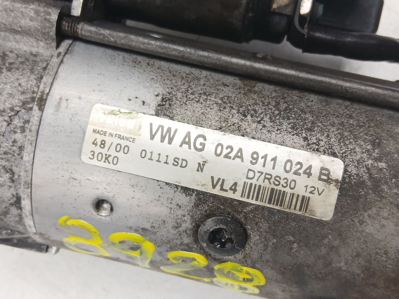 Recambio de motor arranque para audi a3 (8l1) 1.9 tdi referencia OEM IAM 02A911024B D7RS30 