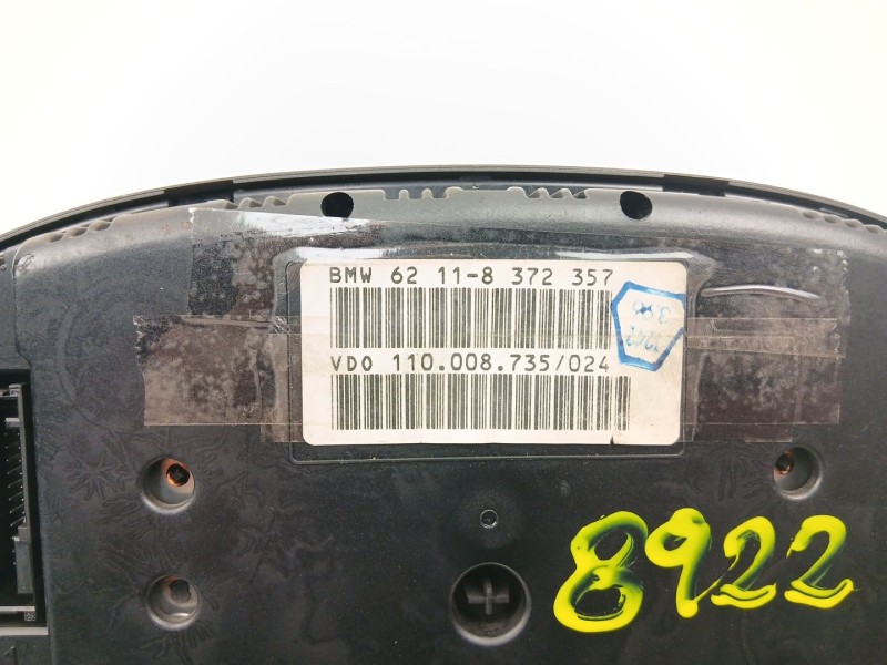 Recambio de cuadro instrumentos para bmw 5 (e39) 525 tds referencia OEM IAM 62118372357 110008735024 