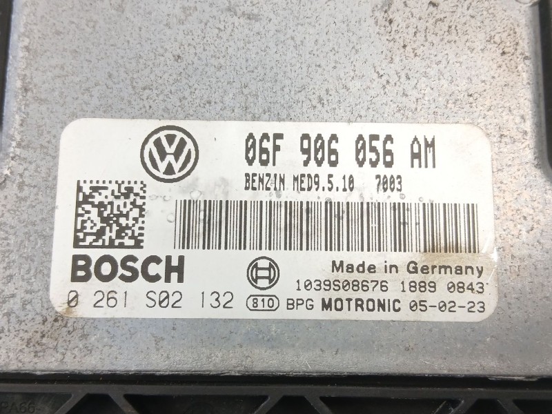 Recambio de centralita para volkswagen passat b6 (3c2) 2.0 fsi referencia OEM IAM 06F906056AM 0261S02132 