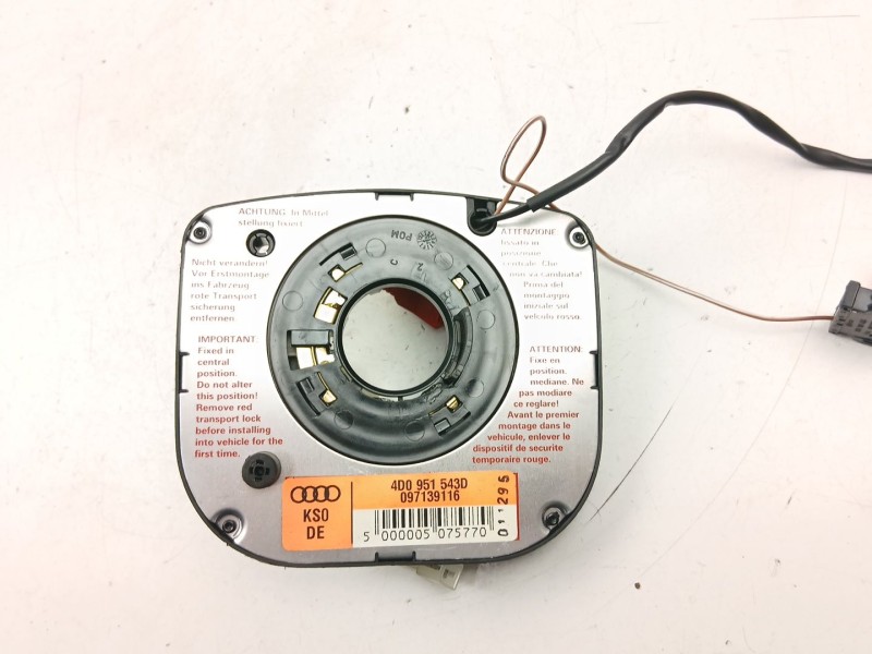 Recambio de anillo airbag para audi a4 b5 (8d2) 2.6 quattro referencia OEM IAM 4D0951543D  