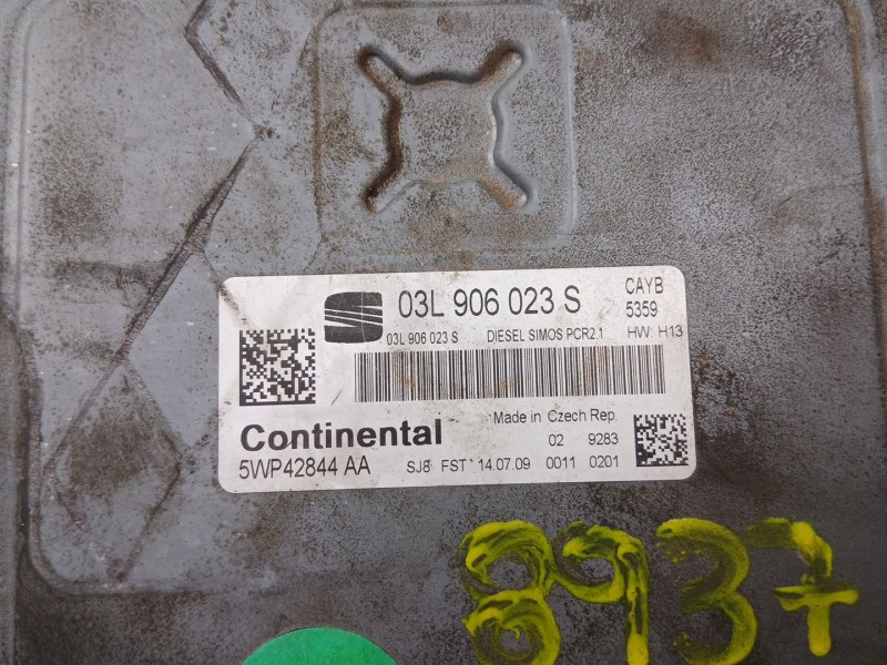 Recambio de centralita para seat ibiza iv (6j5, 6p1) 1.6 tdi referencia OEM IAM 03L906023S 5WP42844AA 