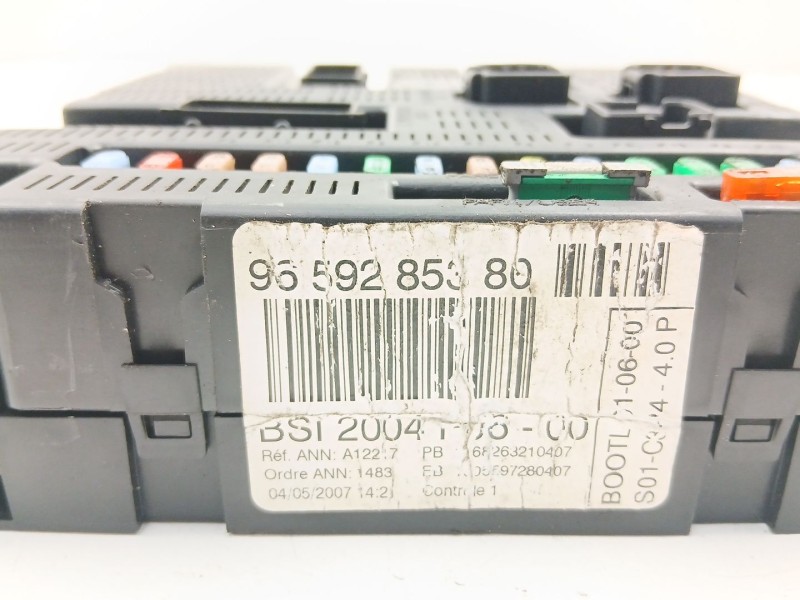 Recambio de bsi para peugeot 207 1.4 g referencia OEM IAM 9659285380  