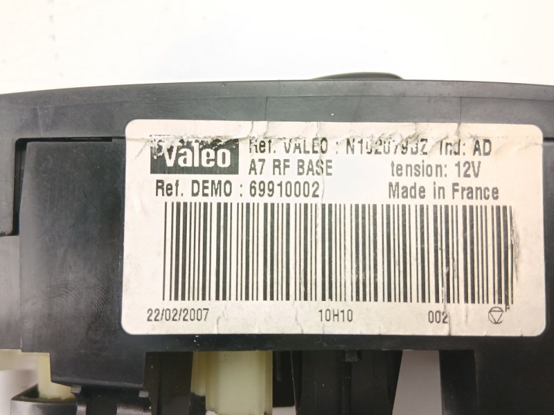 Recambio de mandos calefaccion aire para peugeot 207 1.4 g referencia OEM IAM 6451TK 69910002 