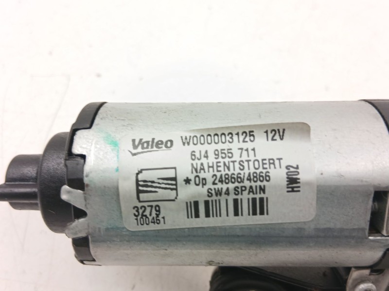 Recambio de motor limpia trasero para seat ibiza iv (6j5, 6p1) 1.6 tdi referencia OEM IAM 6J4955711  