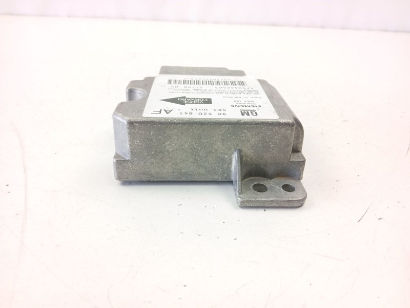 Recambio de centralita airbag para opel astra g sedán (t98) 1.6 (f69) referencia OEM IAM 90520841 5WK4168 