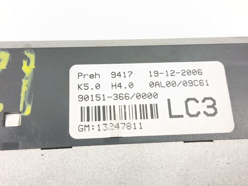 Recambio de mandos calefaccion aire para opel astra h (a04) 1.7 cdti (l48) referencia OEM IAM 13247811  