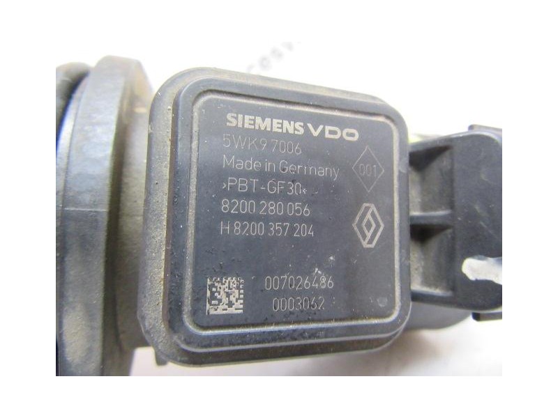 Recambio de caudalimetro : nissan kubistar : 1.5 dci (67,98cv) [2007] para nissan kubistar 1.5 dci referencia OEM IAM 5WK97006  