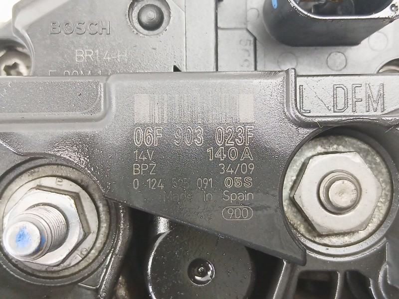 Recambio de alternador para seat ibiza iv (6j5, 6p1) 1.6 tdi referencia OEM IAM 06F903023F 0124525091 