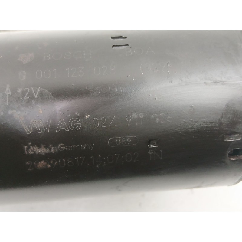 Recambio de motor arranque para seat ibiza iv (6j5, 6p1) 1.6 tdi referencia OEM IAM 02Z911023 0001123028 