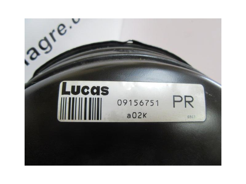 Recambio de servofreno : opel omega : 2.5 -x25dt (130,56cv) 4p [2001] para opel omega 2.5 -x25dt referencia OEM IAM 09156751  