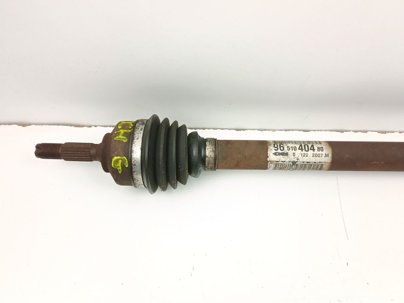 Recambio de transmision delantera derecha para peugeot 207 1.4 g referencia OEM IAM 9651040480  