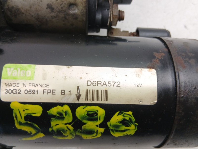 Recambio de motor arranque para peugeot 207 1.4 g referencia OEM IAM 5802M9 D6RA572 