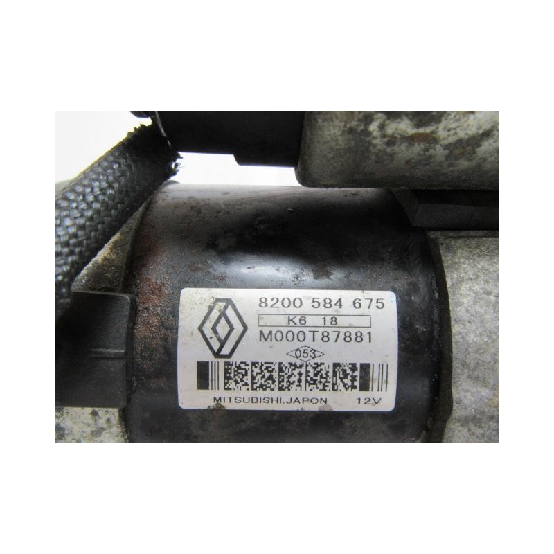 Recambio de motor arranque : nissan kubistar : 1.5 dci (67,98cv) [2007] para nissan kubistar 1.5 dci referencia OEM IAM 82005846