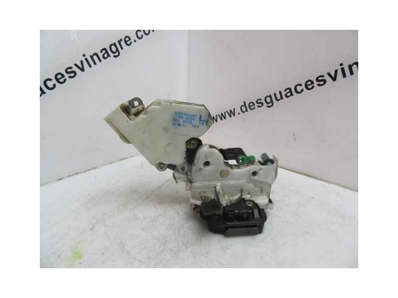 Recambio de cerradura pta. tras. izq. : nissan almera : 2.0 d -cd20 (74,80cv) 5p [1999] para nissan almera 2.0 d -cd20 referenci