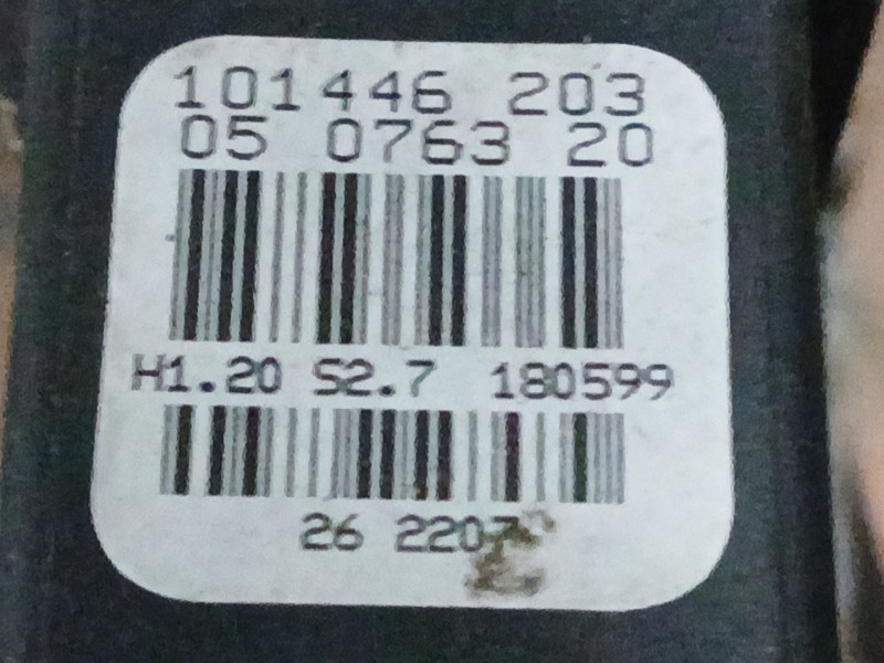 Recambio de elevalunas delantero izquierdo para skoda octavia i (1u2) 1.9 tdi referencia OEM IAM 1U0837461B  