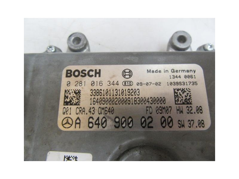 Recambio de centralita : m. benz a 160 : 2.0 cdi (81,58cv) [2009] para m. benz a 160 2.0 cdi referencia OEM IAM 0281016344  