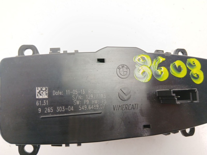 Recambio de mando luces para bmw 1 (f20) 118 d referencia OEM IAM 9265303 549648907 