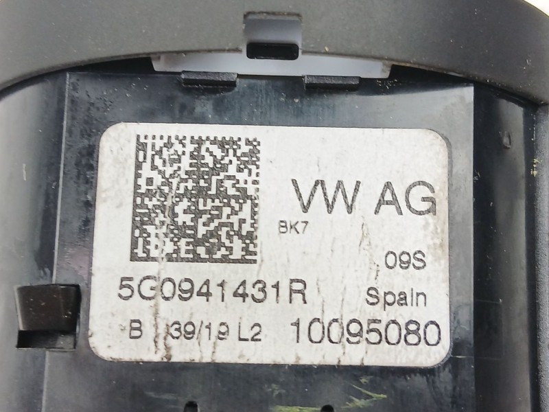 Recambio de mando luces para seat ibiza v (kj1, kjg) 1.0 tsi referencia OEM IAM 5G0941431R  