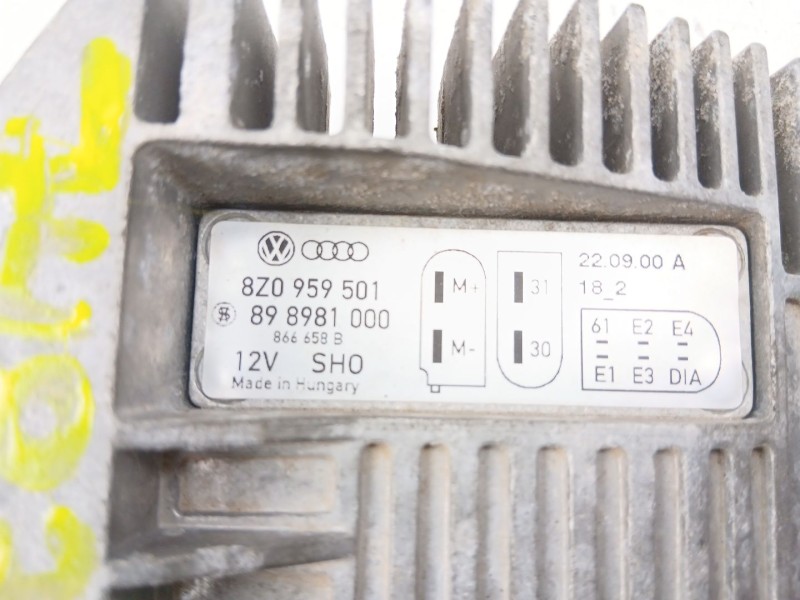 Recambio de modulo electronico para audi a2 (8z) 1.4 referencia OEM IAM 8Z0959501 898981000 