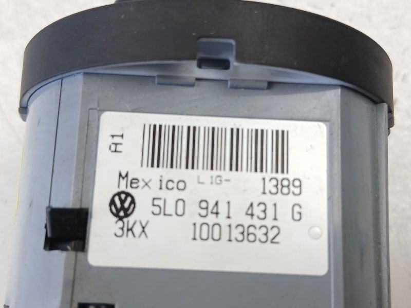Recambio de mando luces para skoda yeti (5l) 2.0 tdi 4x4 referencia OEM IAM 5L0941431G  