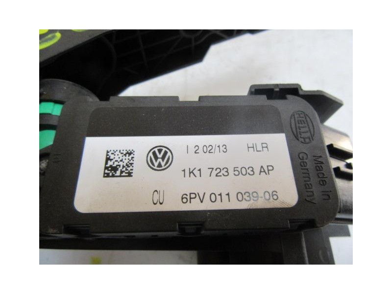 Recambio de potenciómetro aceleración : volkswagen passat : 2.0 tdi 4p (140 cv) [2013] para volkswagen passat 2.0 tdi (140 cv) r