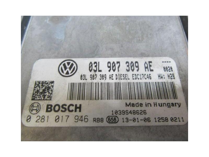 Recambio de centralita : volkswagen passat : 2.0 tdi 4p (140 cv) [2013] para volkswagen passat 2.0 tdi (140 cv) referencia OEM I