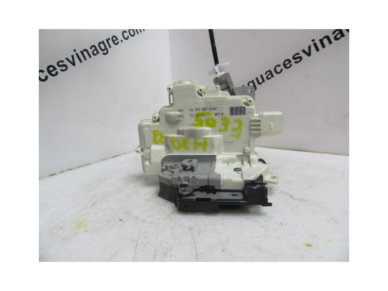 Recambio de cerradura pta. del. dch. : volkswagen passat : 2.0 tdi 4p (140 cv) [2013] para volkswagen passat 2.0 tdi (140 cv) re