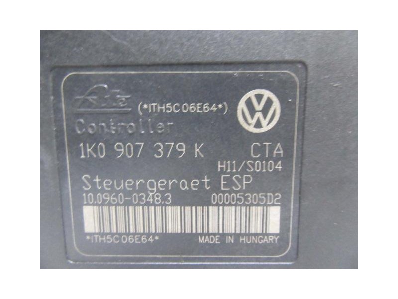 Recambio de abs : audi a3 : 1.9 tdi ranchera(105 cv) [2005] para audi a3 1.9 tdi ranchera(105 cv) referencia OEM IAM 1K0614517H 