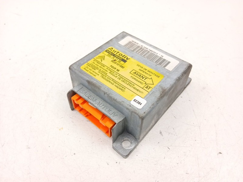 Recambio de centralita airbag para citroën xsara (n1) 1.9 td referencia OEM IAM 9638101980 550741100 