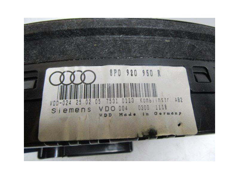 Recambio de cuadro instrumentos : audi a3 : 1.9 tdi ranchera(105 cv) [2005] para audi a3 1.9 tdi ranchera(105 cv) referencia OEM