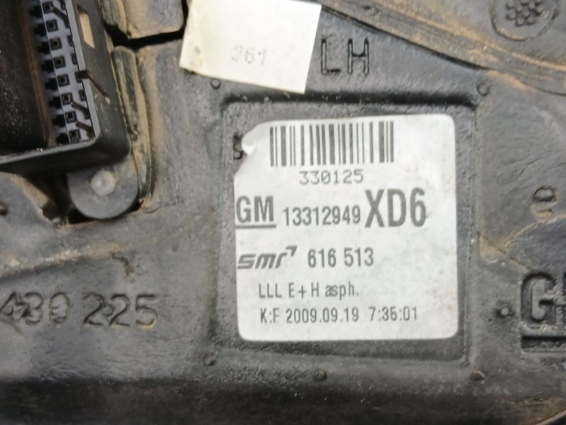 Recambio de retrovisor izquierdo para opel astra h (a04) 1.7 cdti (l48) referencia OEM IAM 13312949  