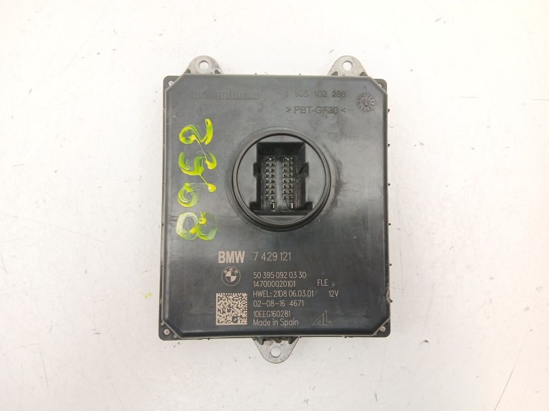 Recambio de centralita faros xenon para bmw x1 (f48) xdrive 20 d referencia OEM IAM 7429121  