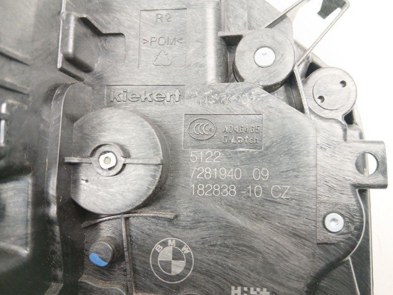 Recambio de cerradura puerta trasera derecha para bmw x1 (f48) xdrive 20 d referencia OEM IAM 7281940  
