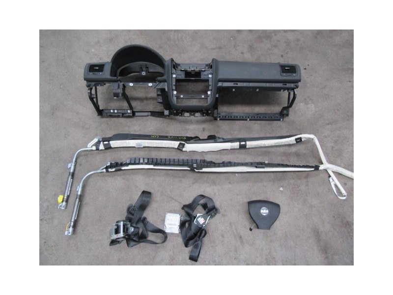 Recambio de airbag juego completo : volkswagen golf : 1.9 tdi v-bxe (105cv) 3p [2008] para volkswagen golf 1.9 tdi v-bxe referen