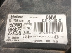 Recambio de faro derecho para bmw x1 (f48) xdrive 20 d referencia OEM IAM 63117472220 90117916  2