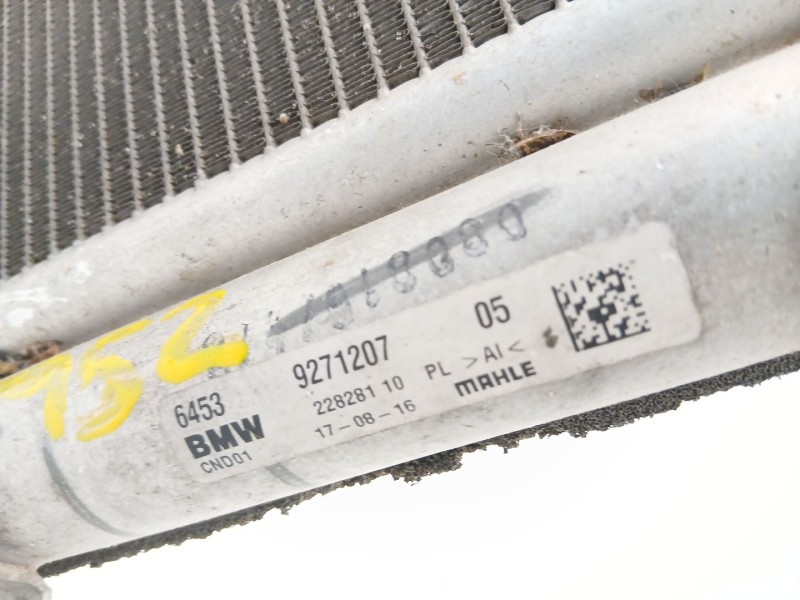 Recambio de radiador aire acondicionado para bmw x1 (f48) xdrive 20 d referencia OEM IAM 64539271207  