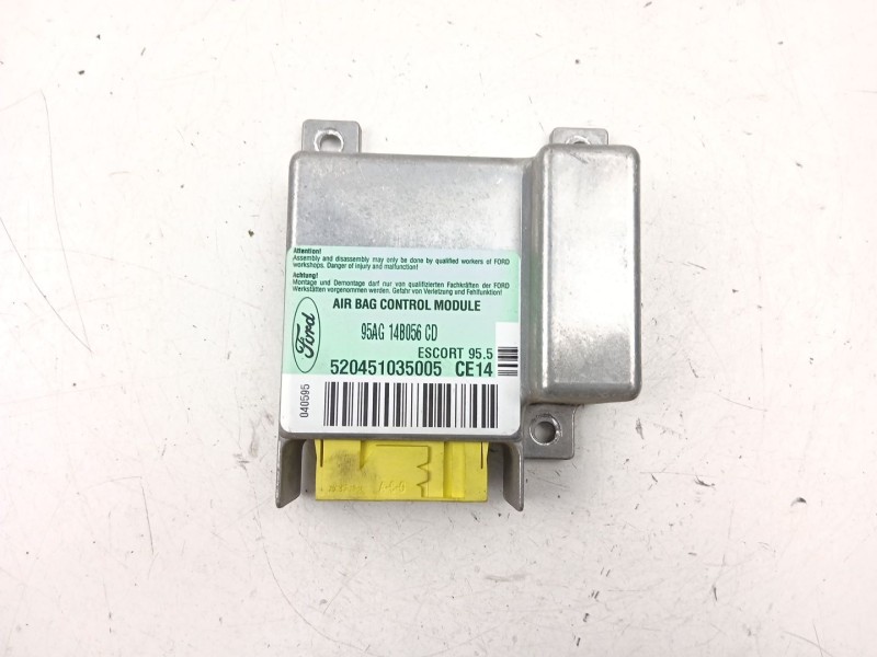 Recambio de centralita airbag para ford escort classic (aal, abl) 1.8 td referencia OEM IAM 95AG14B056CD  