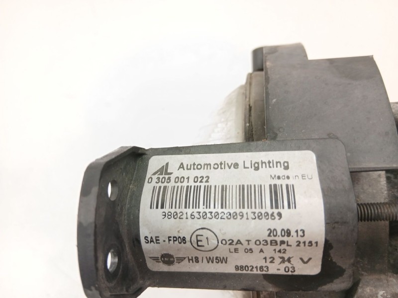 Recambio de antiniebla derecho para mini mini countryman (r60) cooper sd referencia OEM IAM 9802163 0305001022 
