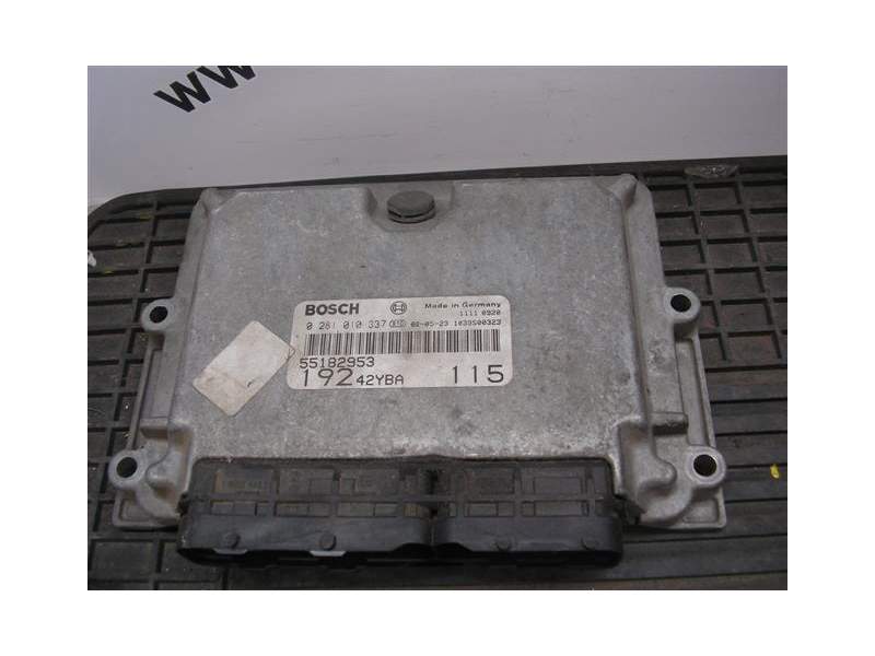 Recambio de centralita para fiat stilo 1.9 jtd (192a1000)(115 cv)-16v referencia OEM IAM 55182953 0281010337 