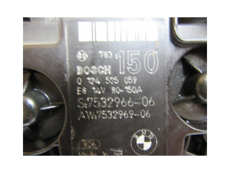 Recambio de alternador : bmw z4 : 2.0 g inyeccion(150cv) [2007] para bmw z4 2.0 g inyeccion referencia OEM IAM 0124525059  