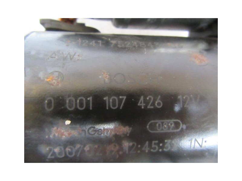 Recambio de motor arranque : bmw z4 : 2.0 g inyeccion(150cv) [2007] para bmw z4 2.0 g inyeccion referencia OEM IAM 0001107426  