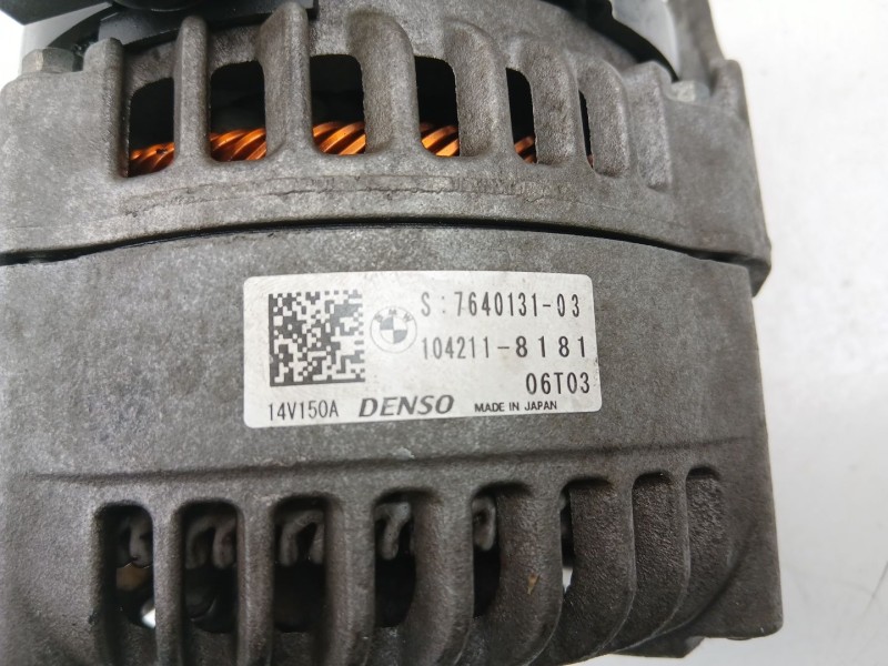 Recambio de alternador para bmw x1 (f48) xdrive 20 d referencia OEM IAM 7640131 1042118181 