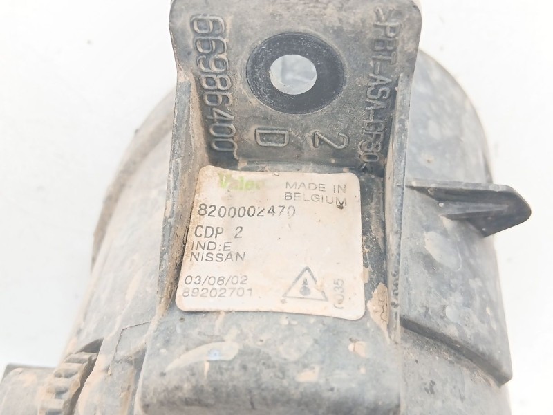 Recambio de antiniebla derecho para nissan primera (p12) 2.2 di referencia OEM IAM 8200002470  